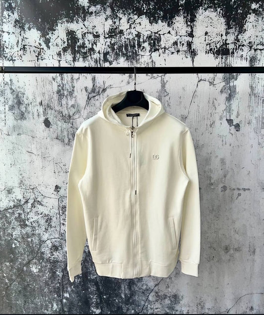 Dolce And Gabbana Zip-Up Hoodie